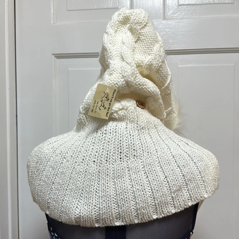 FUR Acrylic/Polyester Head/Neck Hood -See Photos-NWT